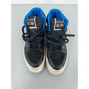 CONVERSE WEAPON CX HIGH PEACE & UNITY RETRO SIZE:7.5 MEN/9 WOMEN BLACK/BLUE